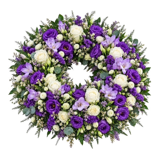 Lilac Wreath
