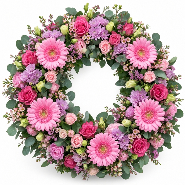 Pink Wreath