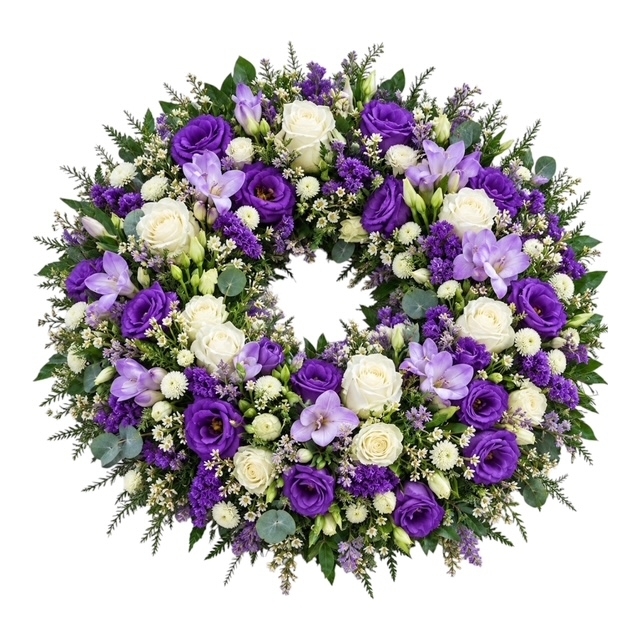 Lilac Wreath