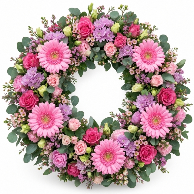 Pink Wreath