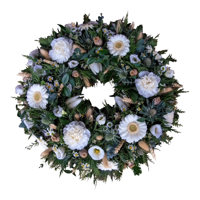 White & Cream Wreath